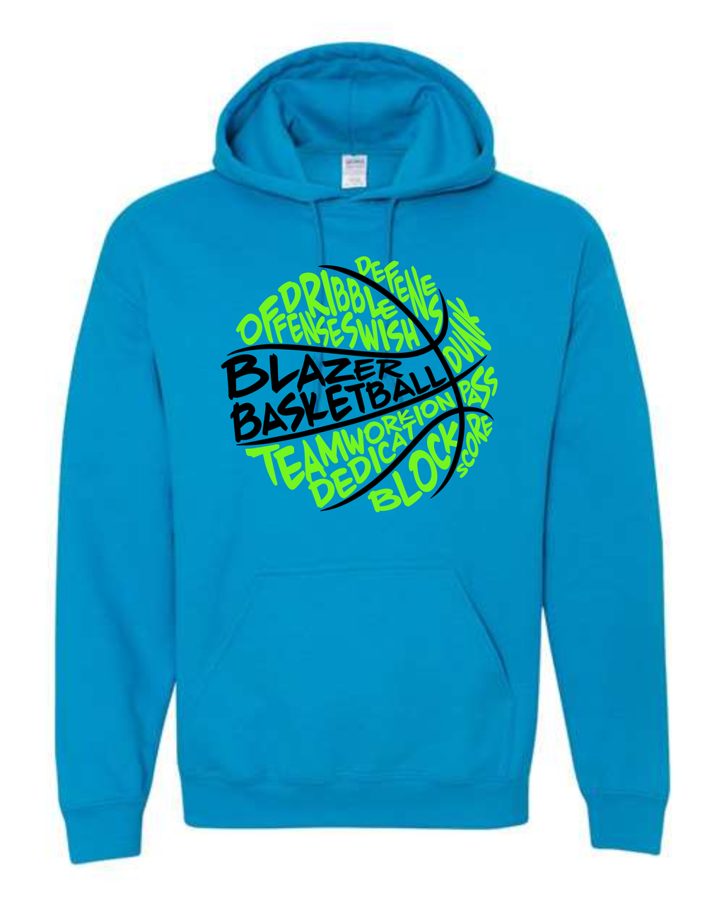 Blazers Basketball Print Shirts