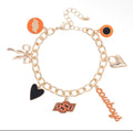 Oklahoma State Cowboys Enamel Icons Charm Bracelet