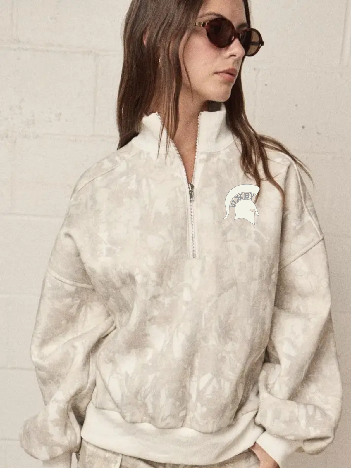Bixby Lt Camo Qtr Zip PREORDER