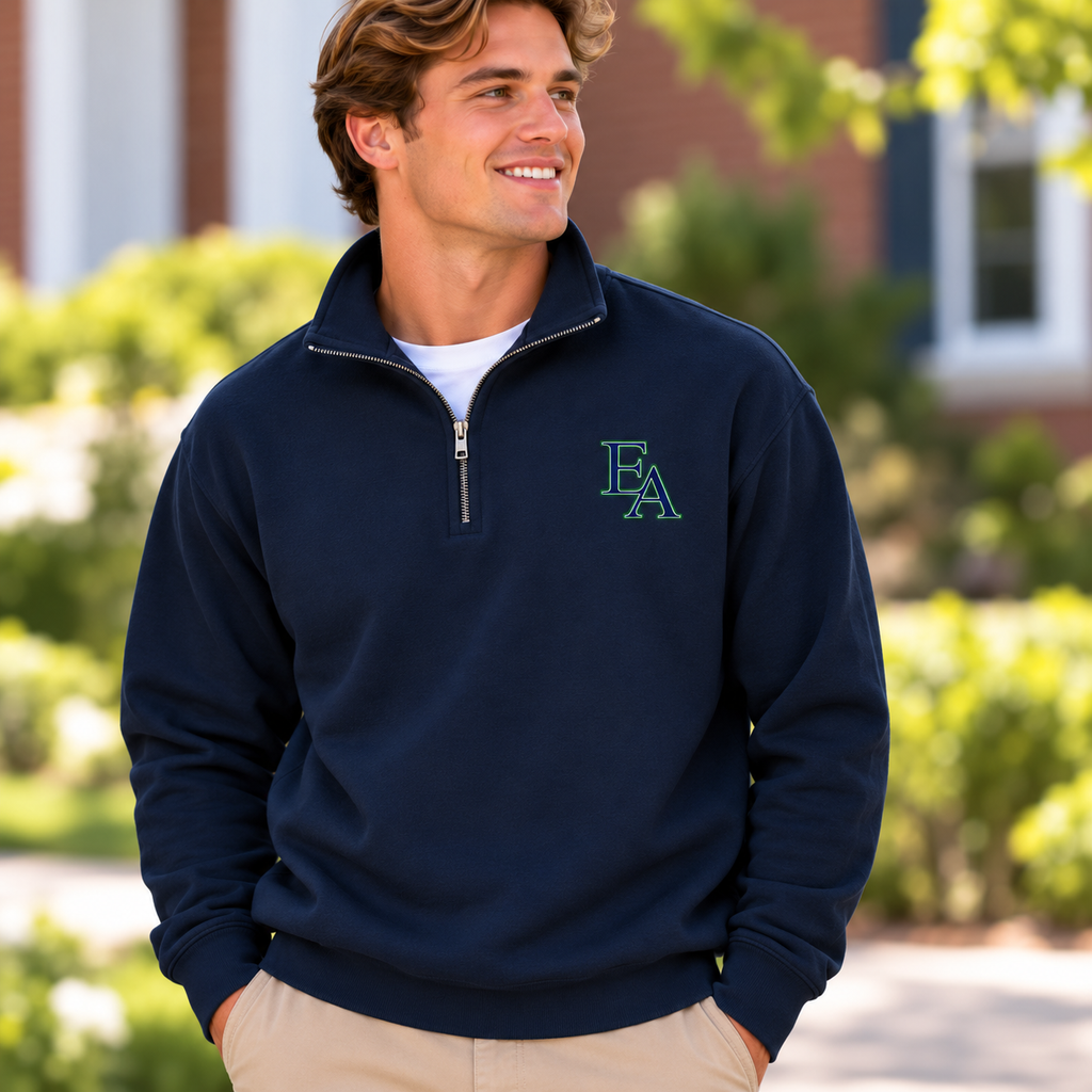 Evergreen 1/4 Zips with EA