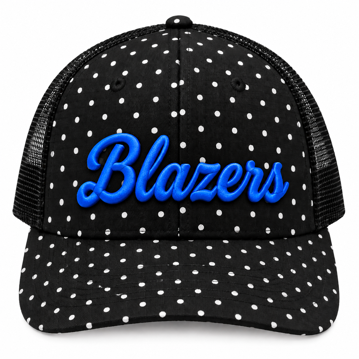 Blazers Polka Dot Caps