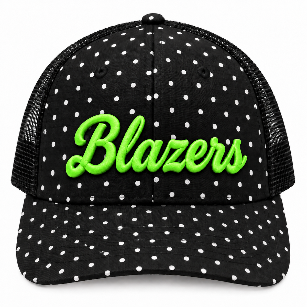 Blazers Polka Dot Caps