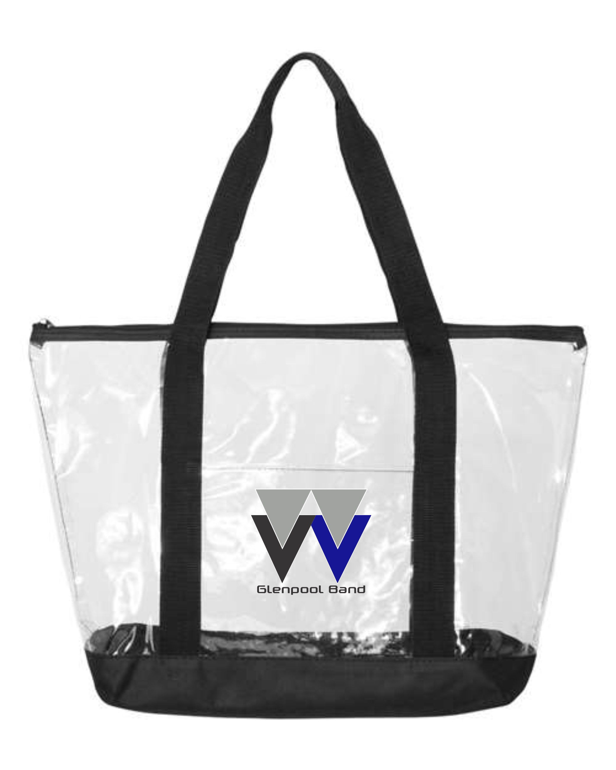 Glenpool Band Clear Boat Tote