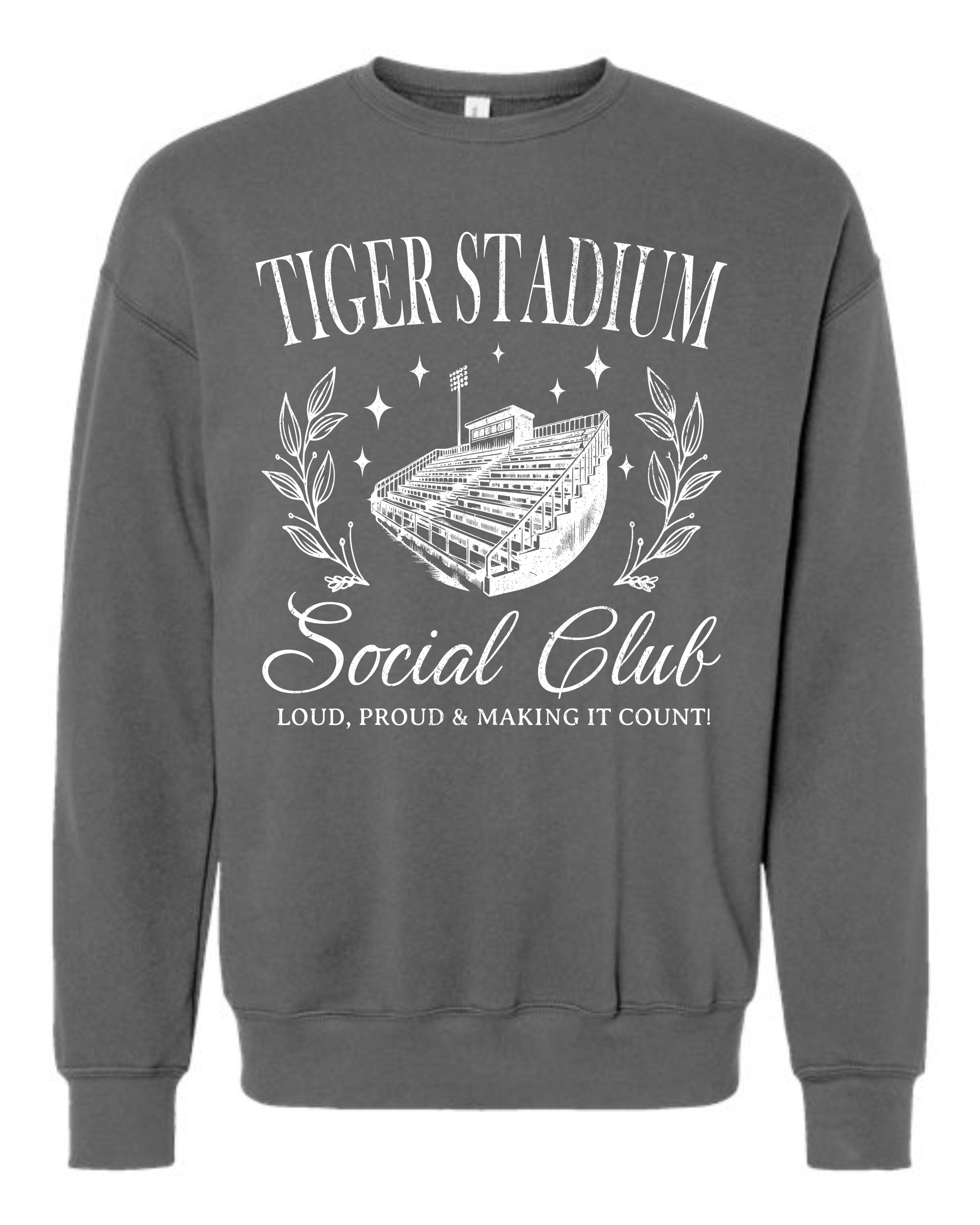Coweta Tiger Stadium Social Club Shirts