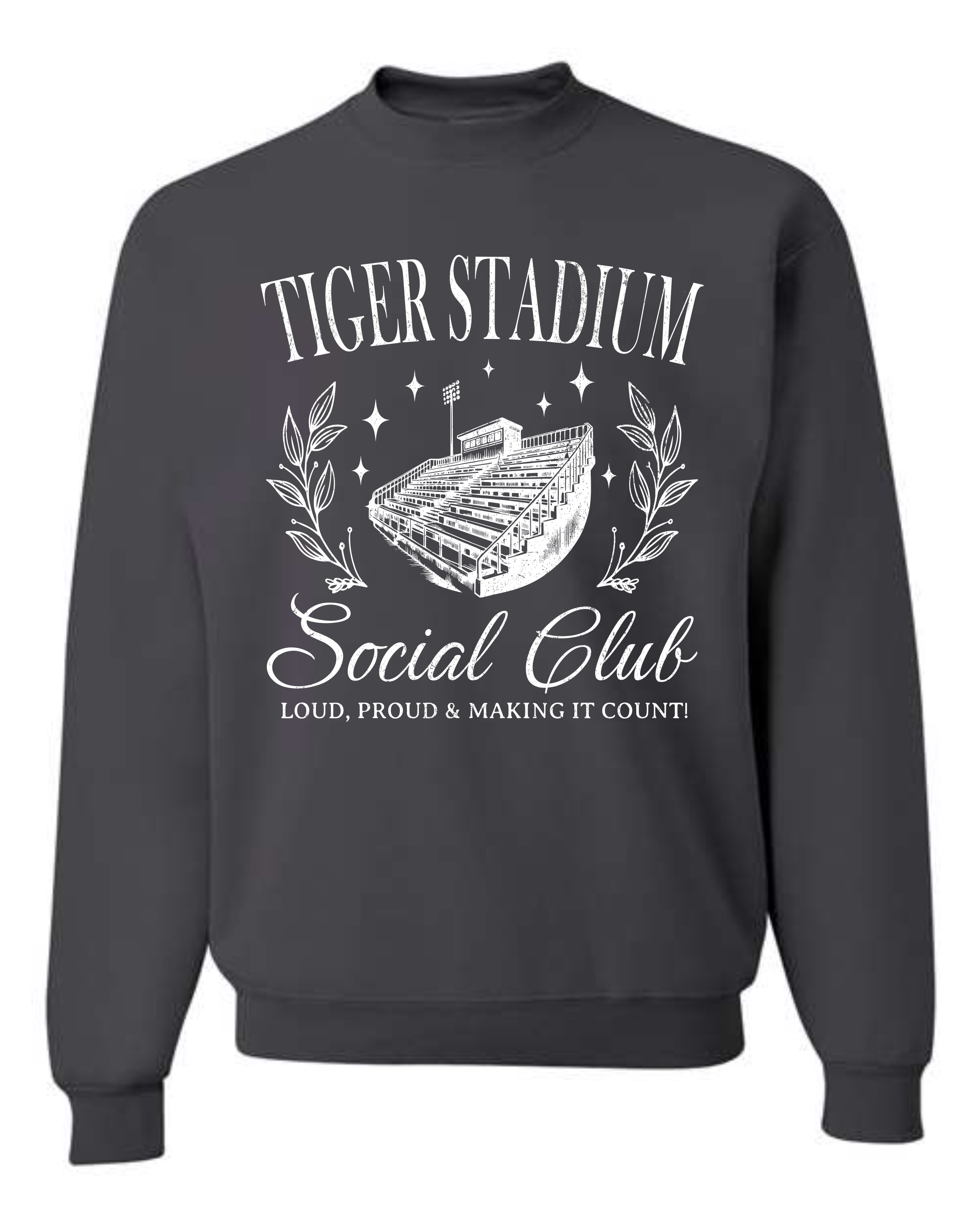 Coweta Tiger Stadium Social Club Shirts