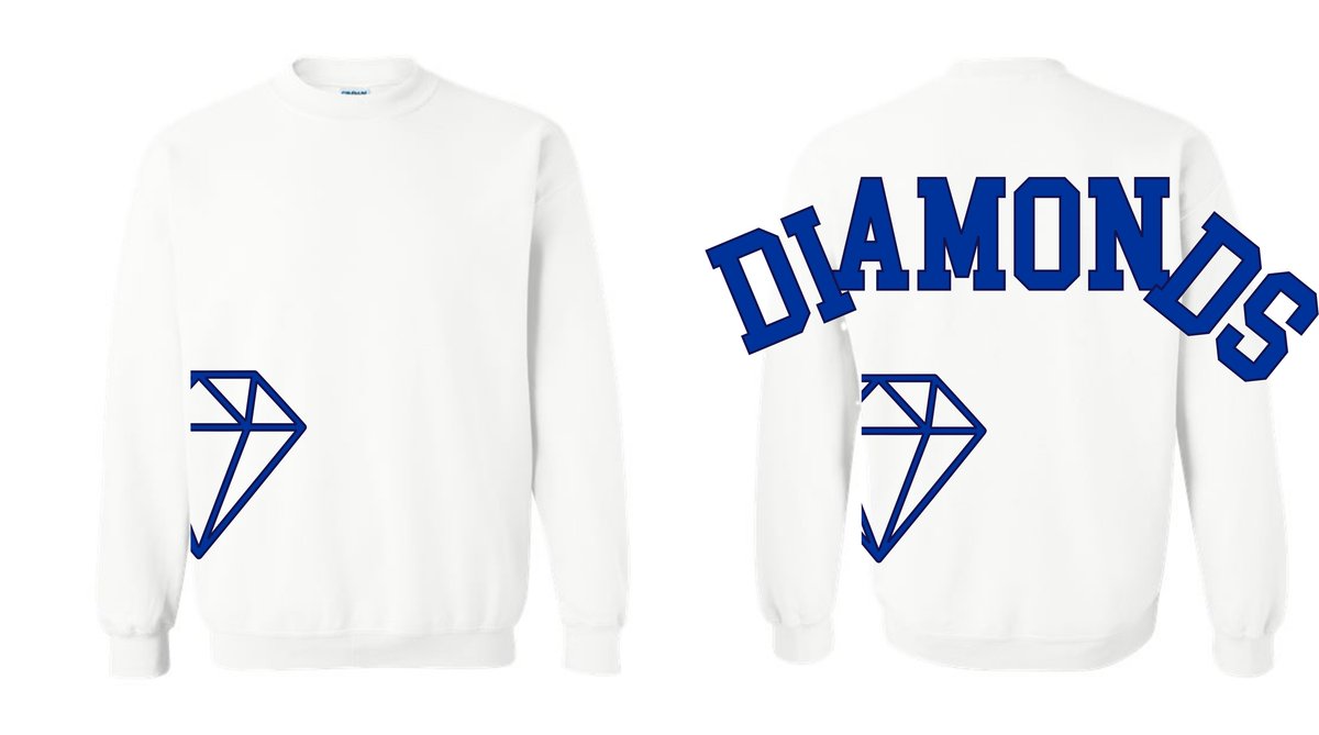 Diamonds Across Back Crew