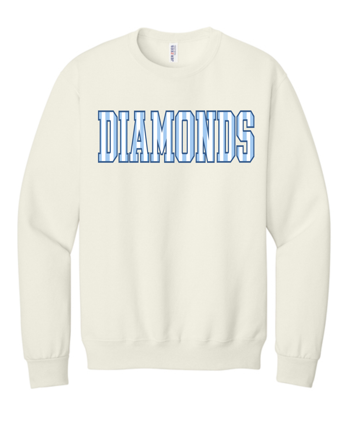 Diamonds Cabana Stripes Crew