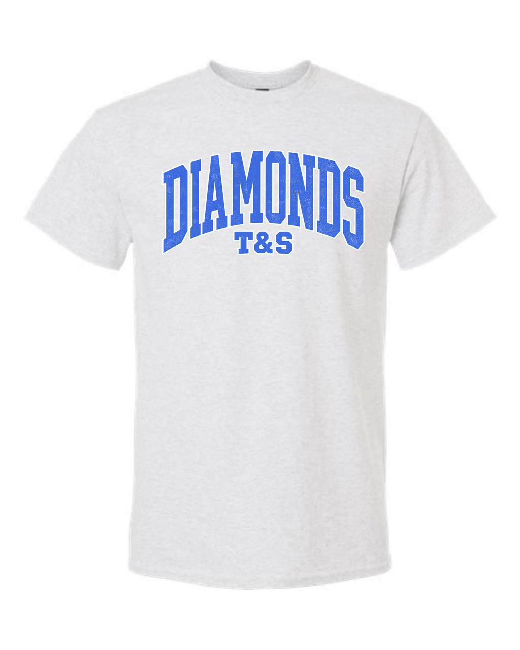 Diamonds Block T-shirts GREY