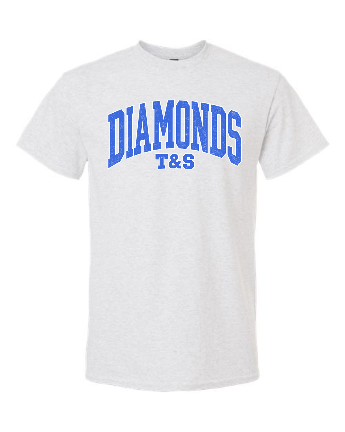 Diamonds Block T-shirts GREY