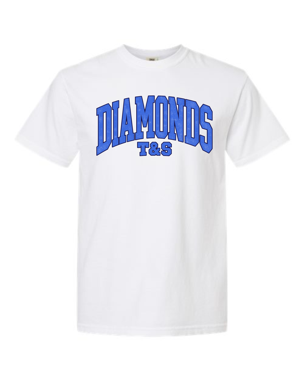 Diamonds Block T-shirts WHITE