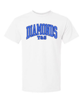 Diamonds Block T-shirts WHITE