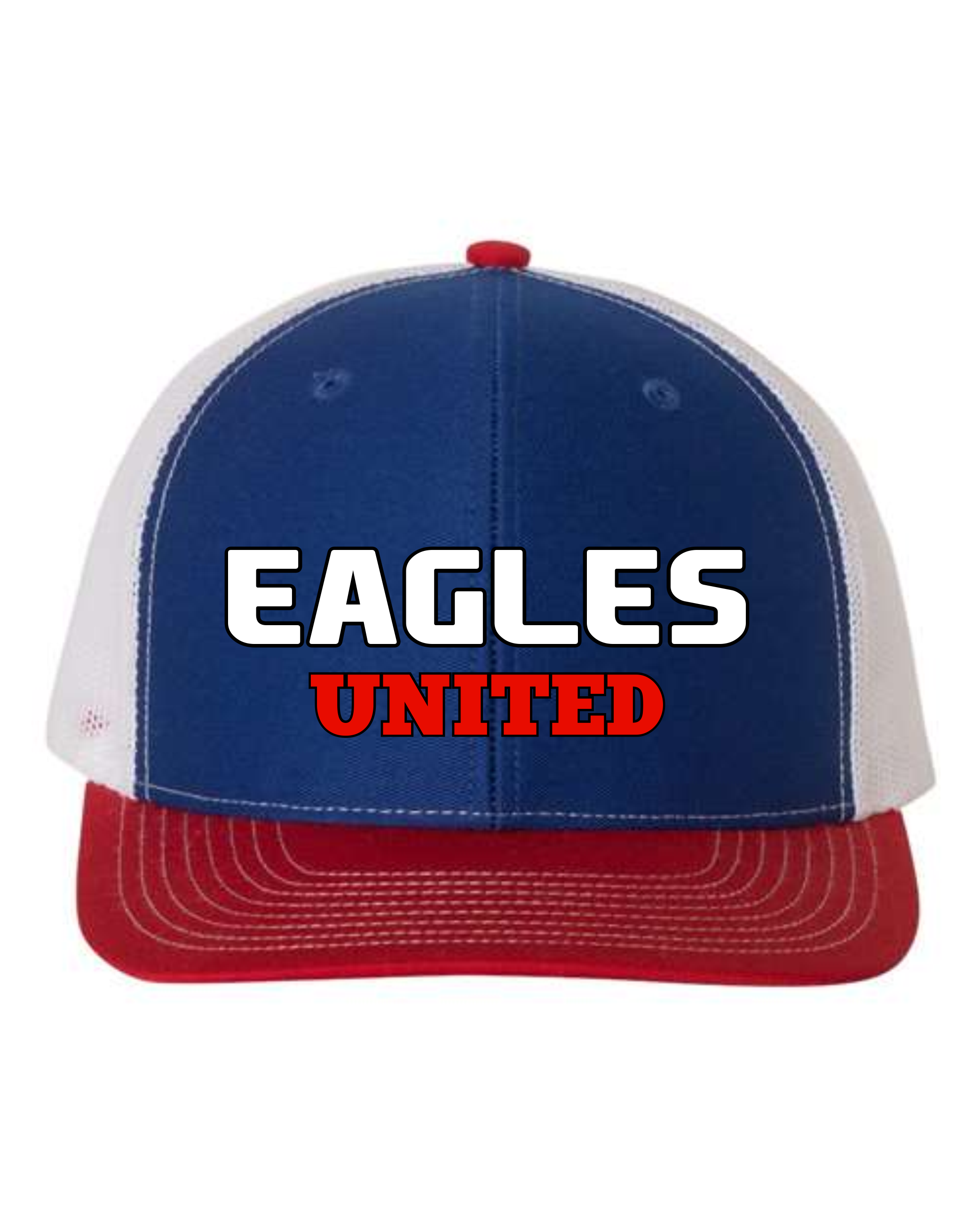 Eagles United Richardson Snapback Red/Royal/White