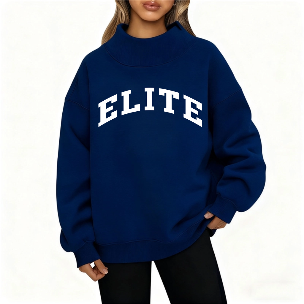 Elite Dance Mock Neck NAVY