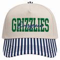 Evergreen Striped Trucker Hat