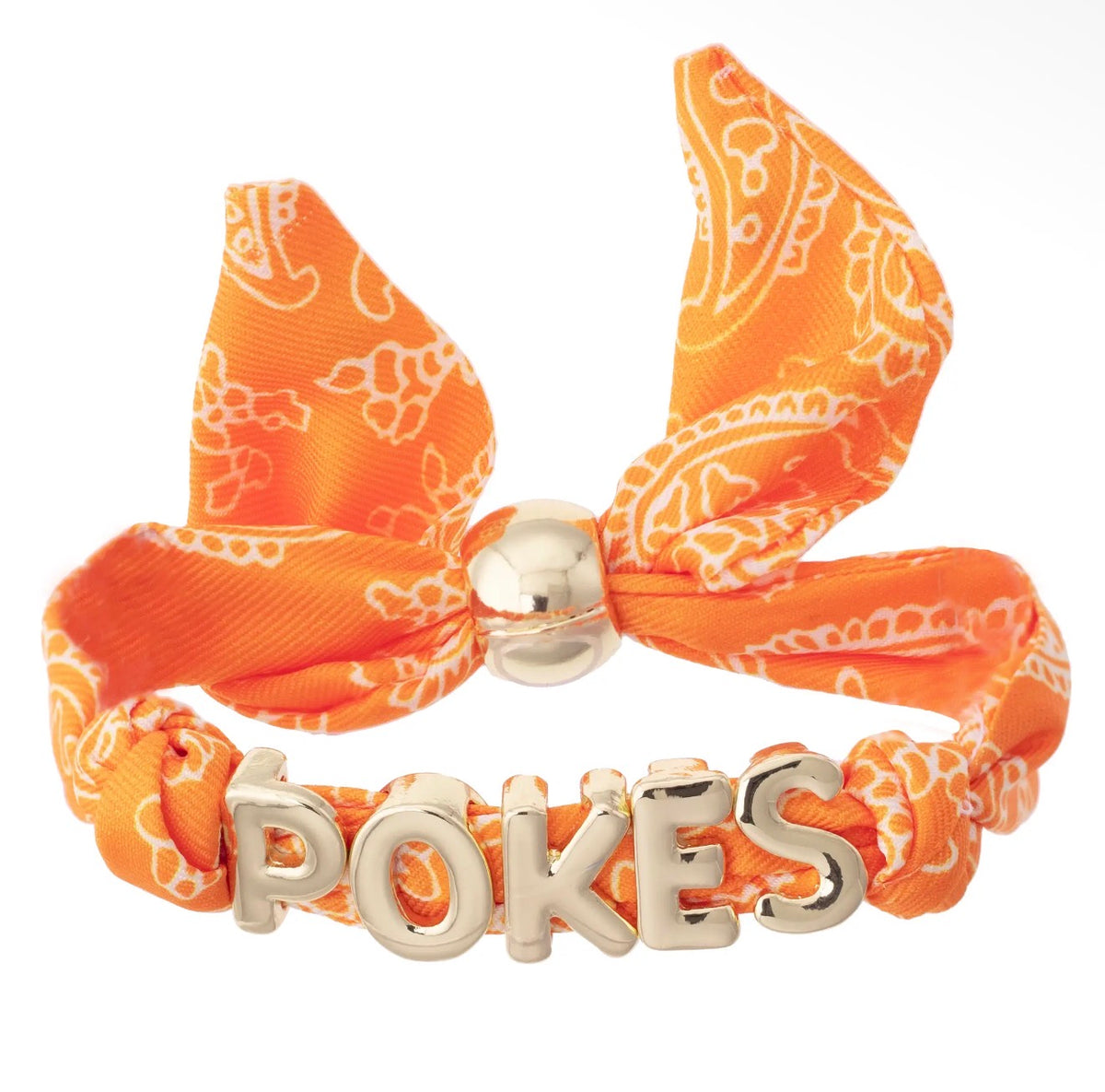 Oklahoma State Cowboys Bandana Slider Bracelet
