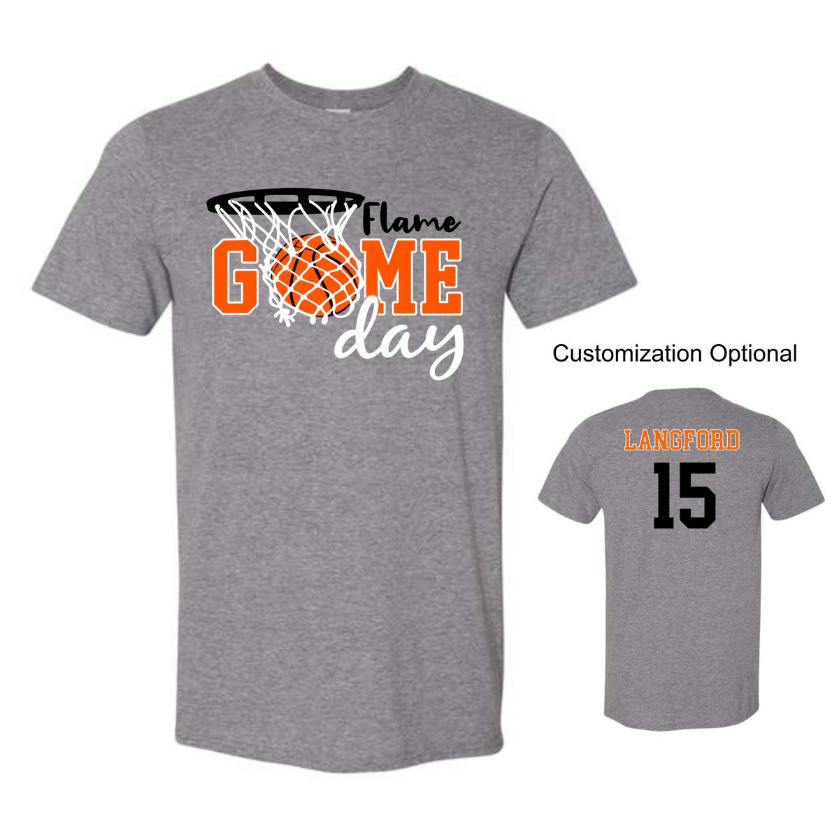 Flame Game Day Shirts