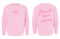 Flourish Script Basci Crew Pink