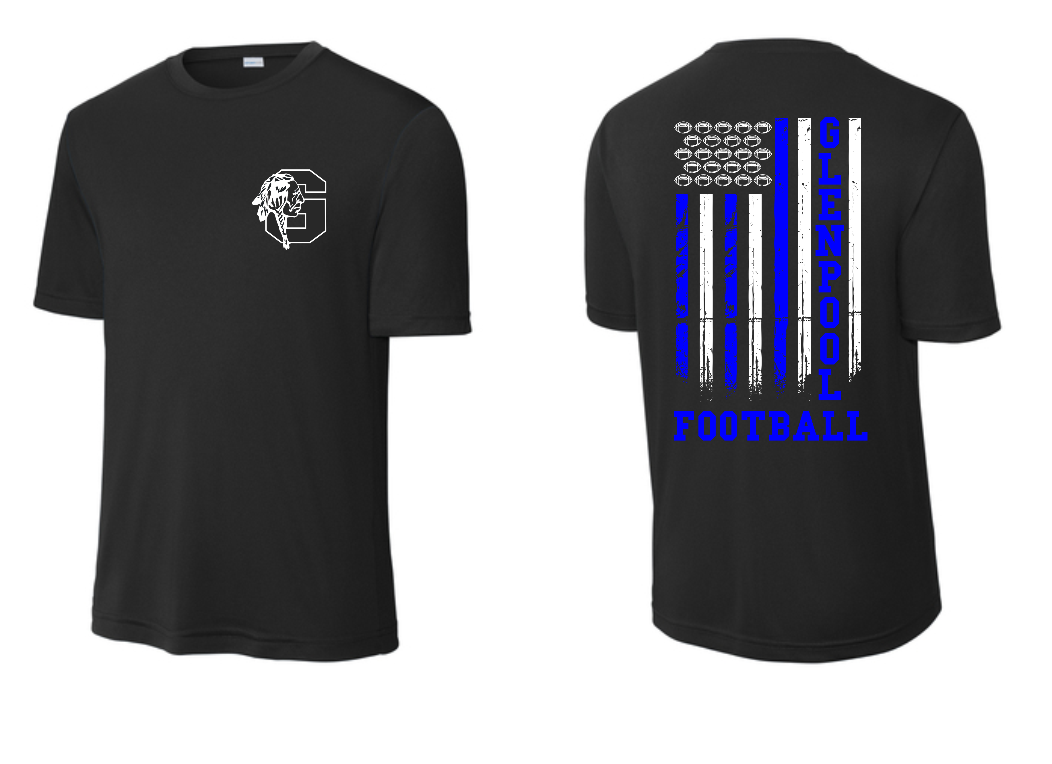 Glenpool Flag Dri Fit T-Shirt