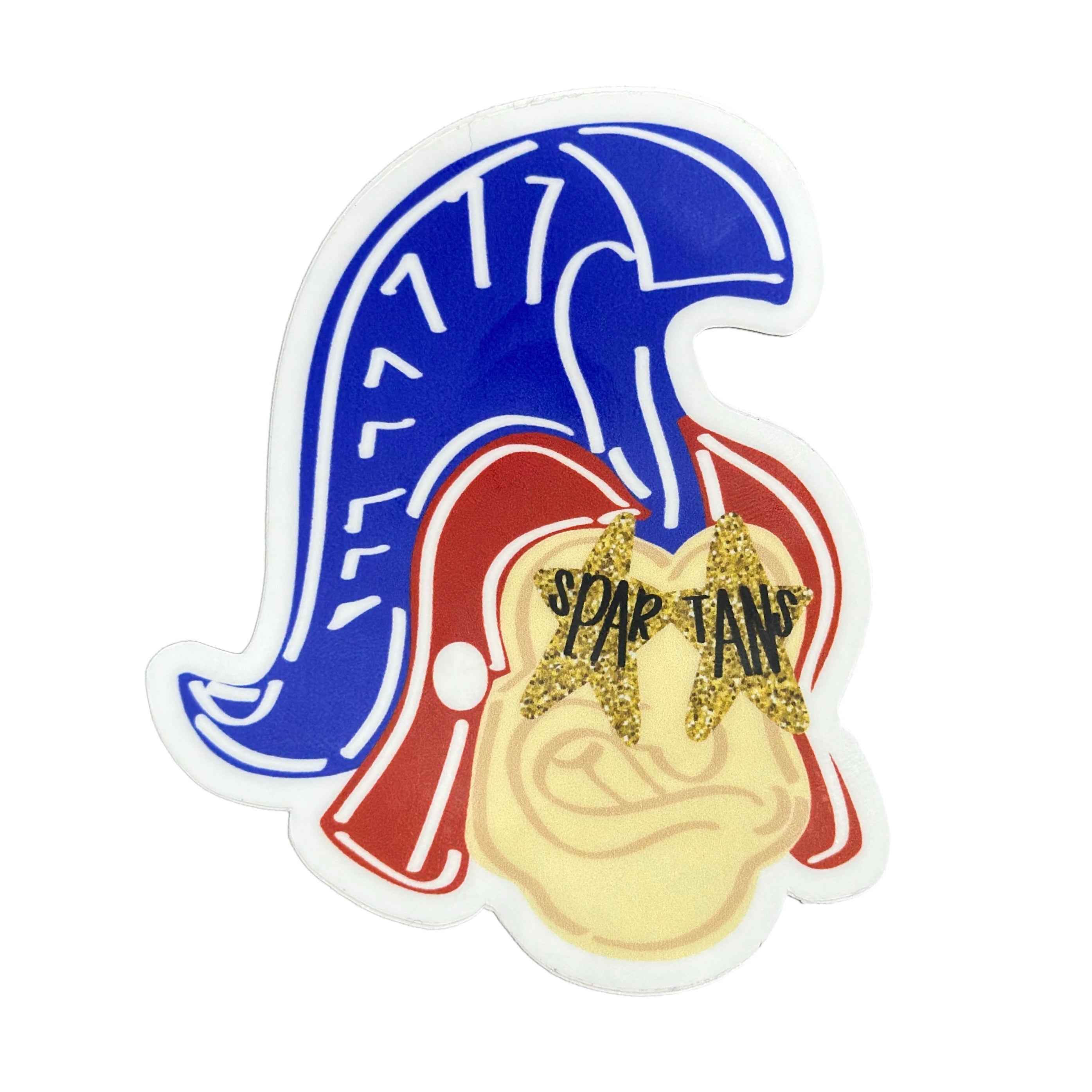 3" Sparky Head Sticker