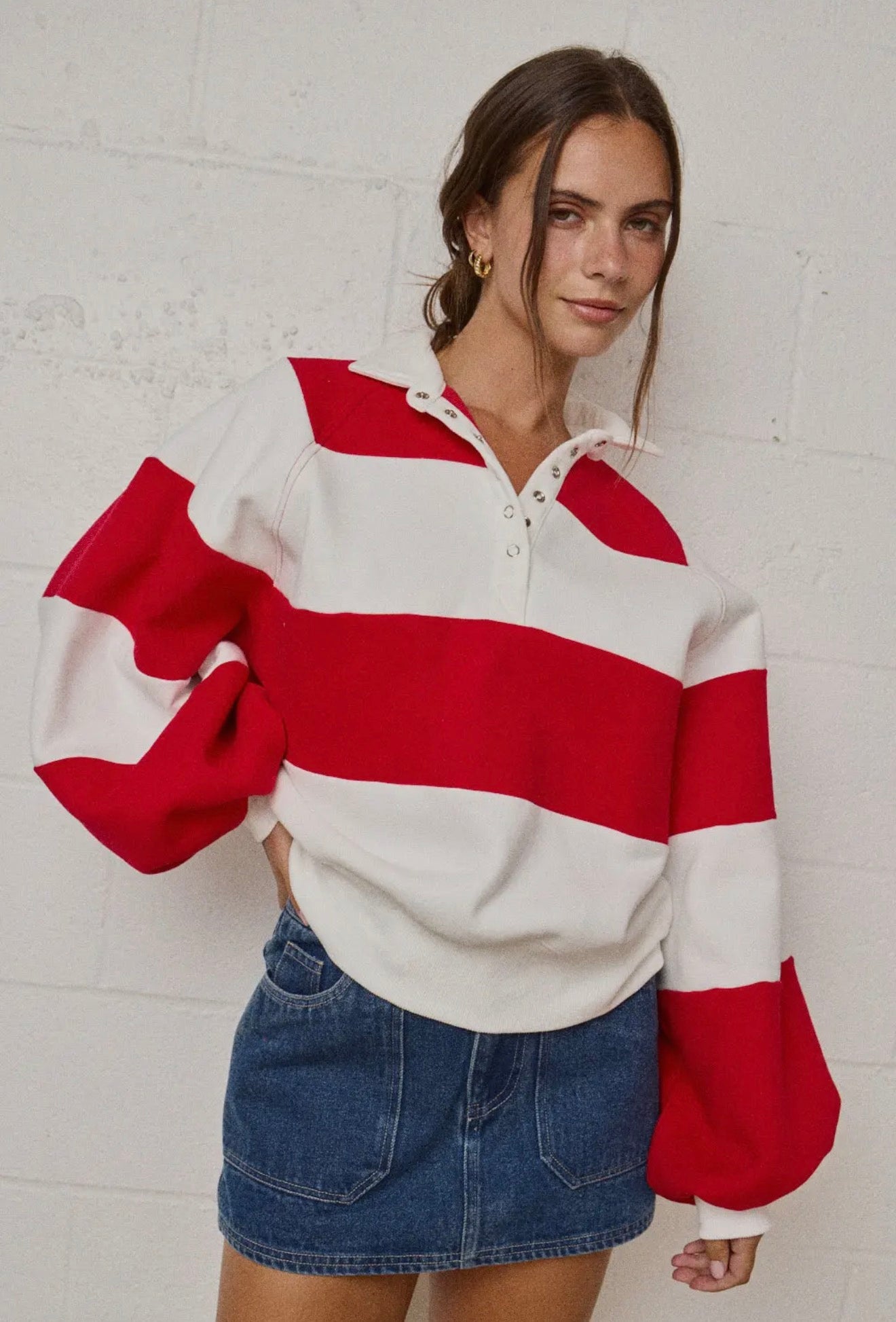 Everly Striped Pullover