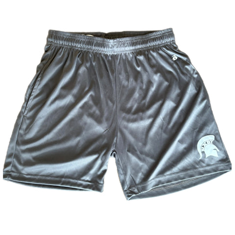 Grey Spartan Athletic Shorts