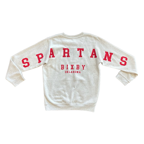 Spartans Across Back LS Tee