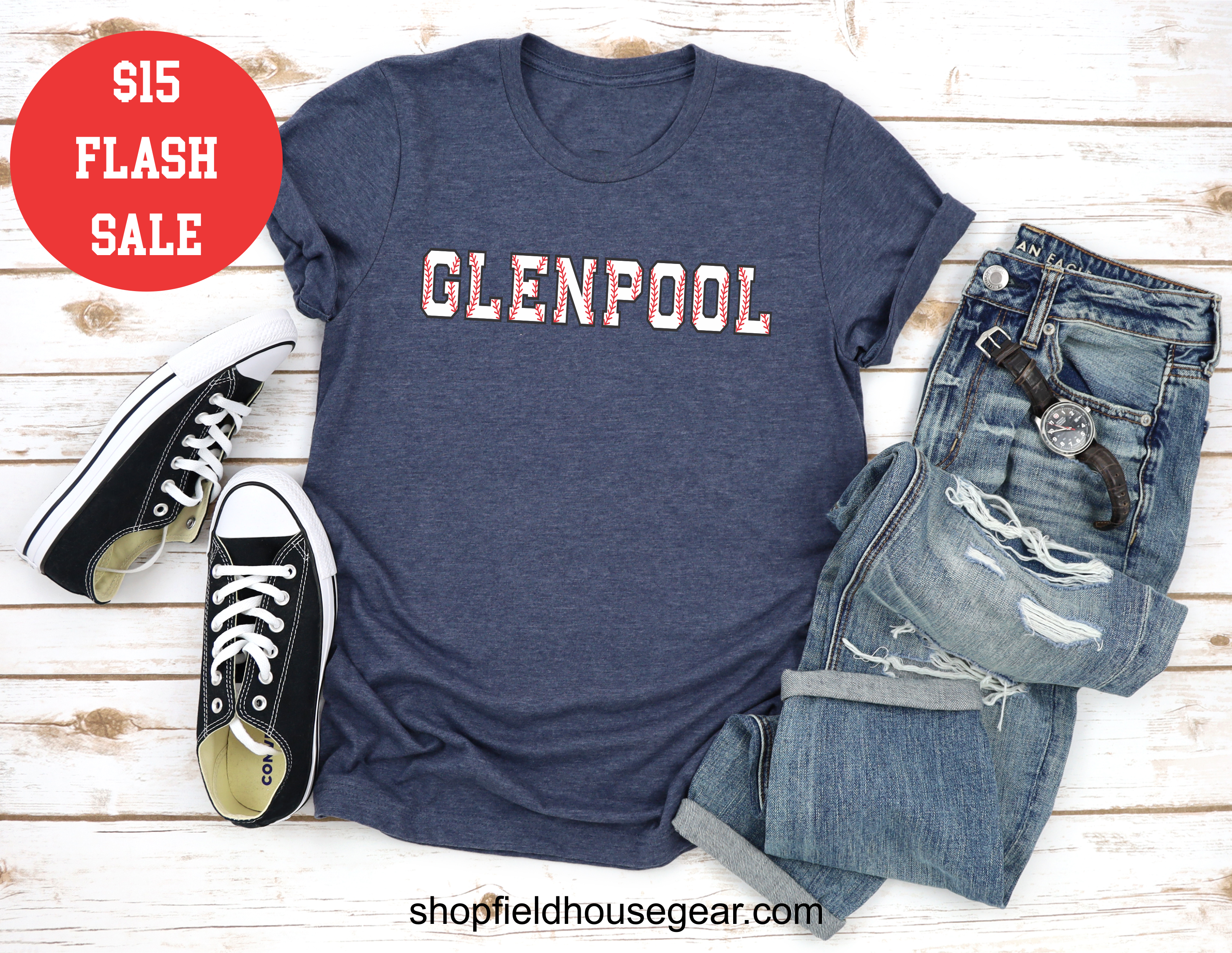 GLENPOOL Baseball Letters