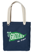 Evergreen Navy Tote