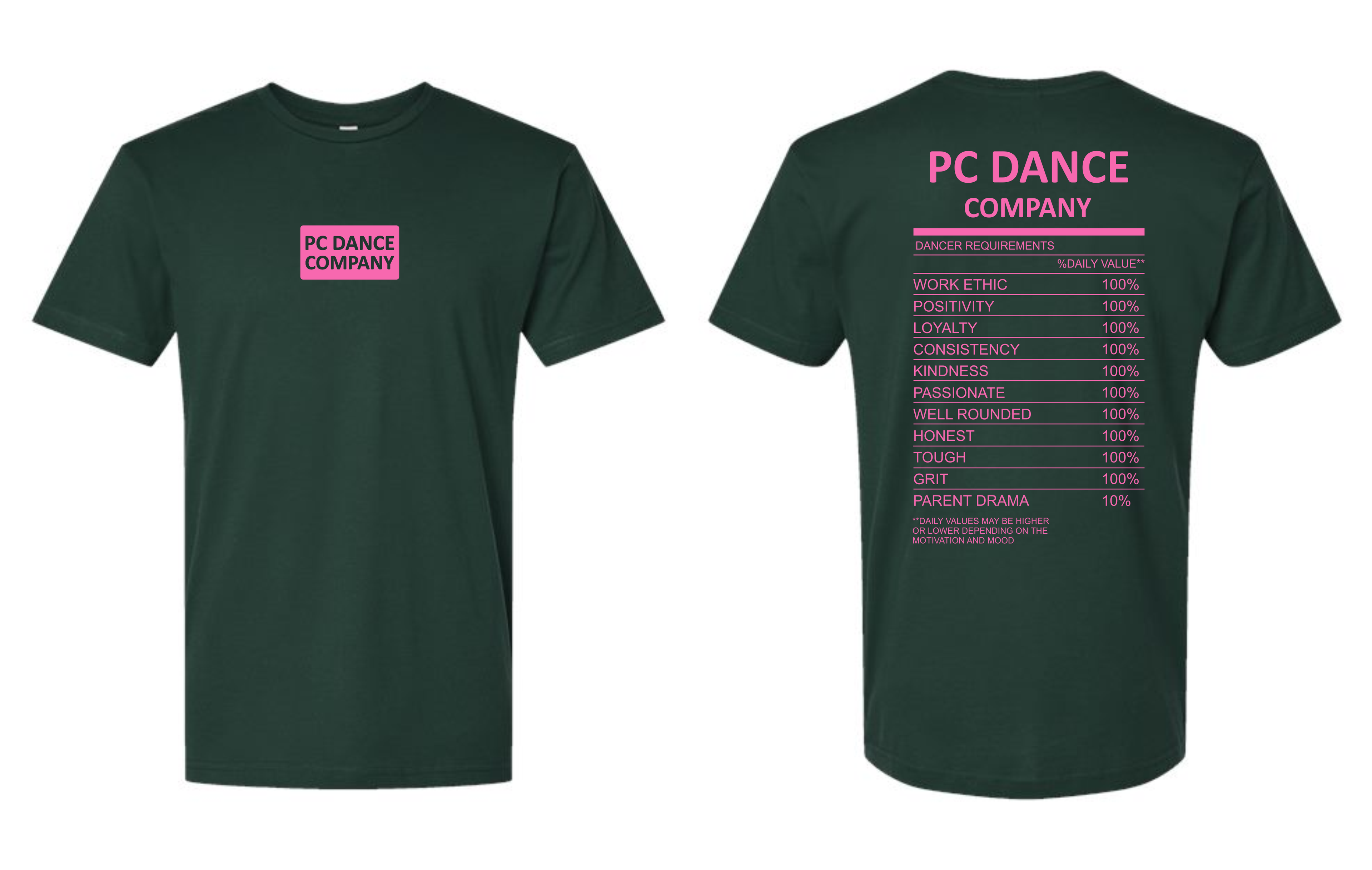 PC Dance Green T-Shirt