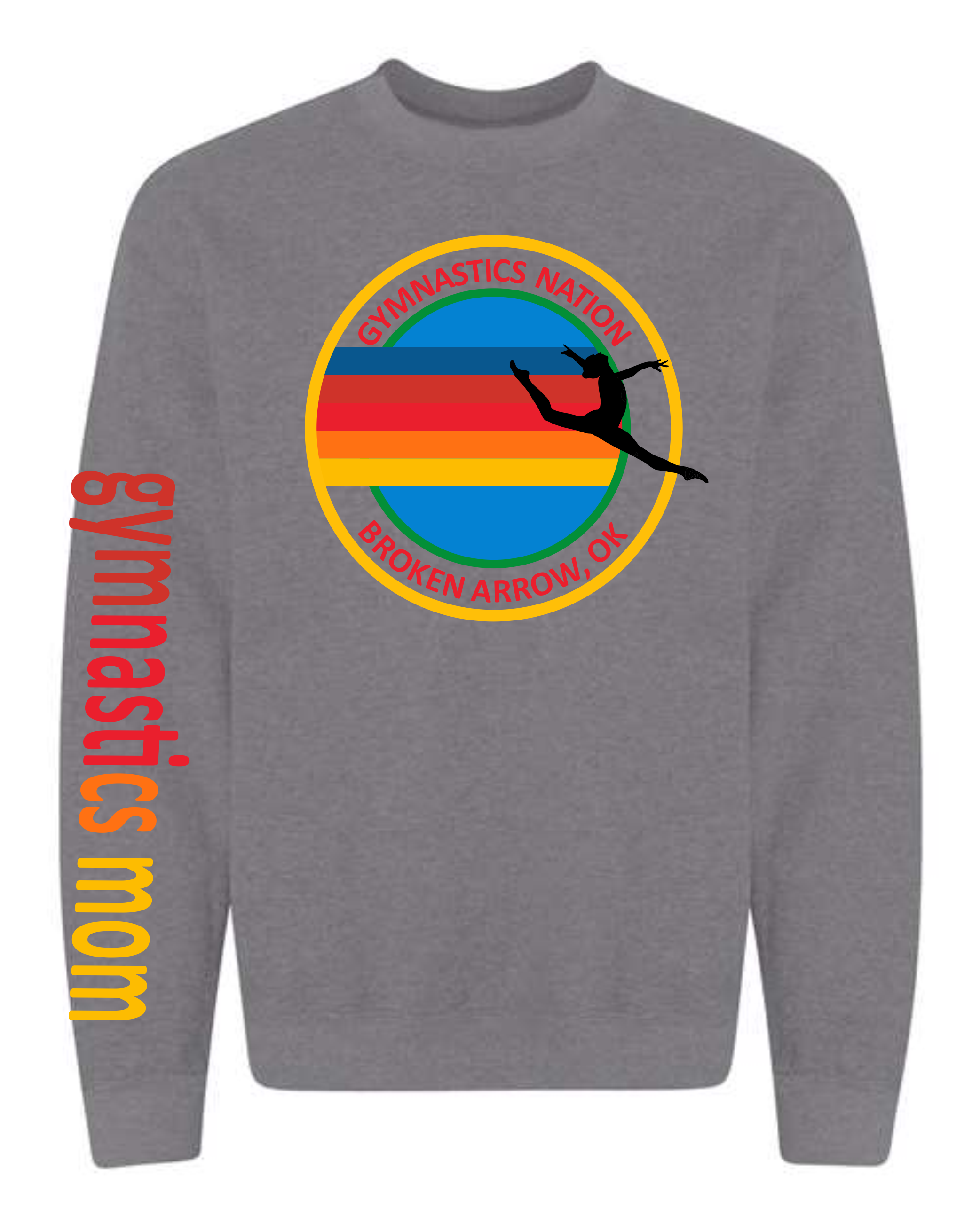 Gymnastics Nation Basic Crew GREY