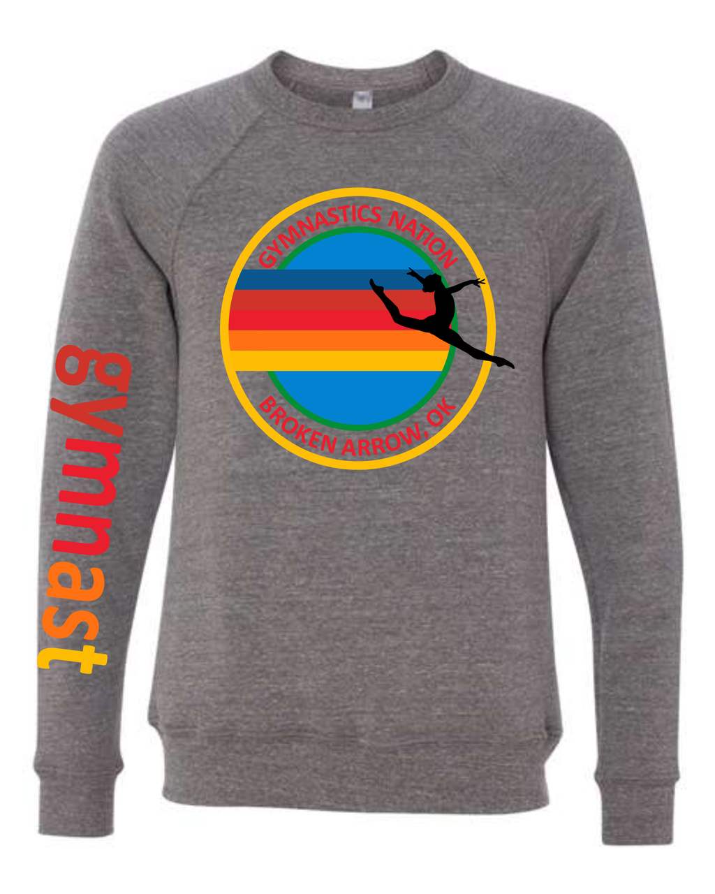 Gymnastics Nation Bella Crew GREY
