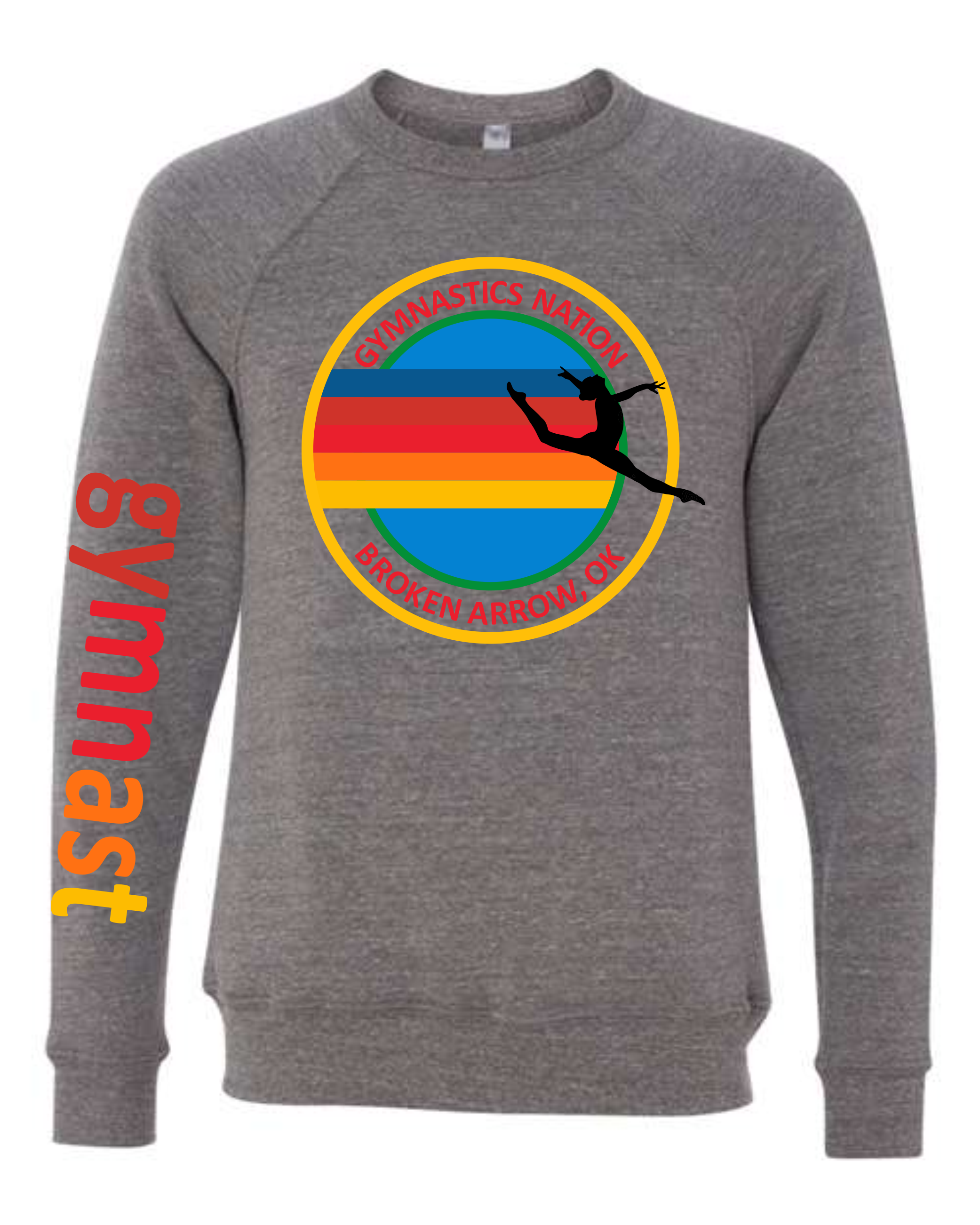 Gymnastics Nation Bella Crew GREY