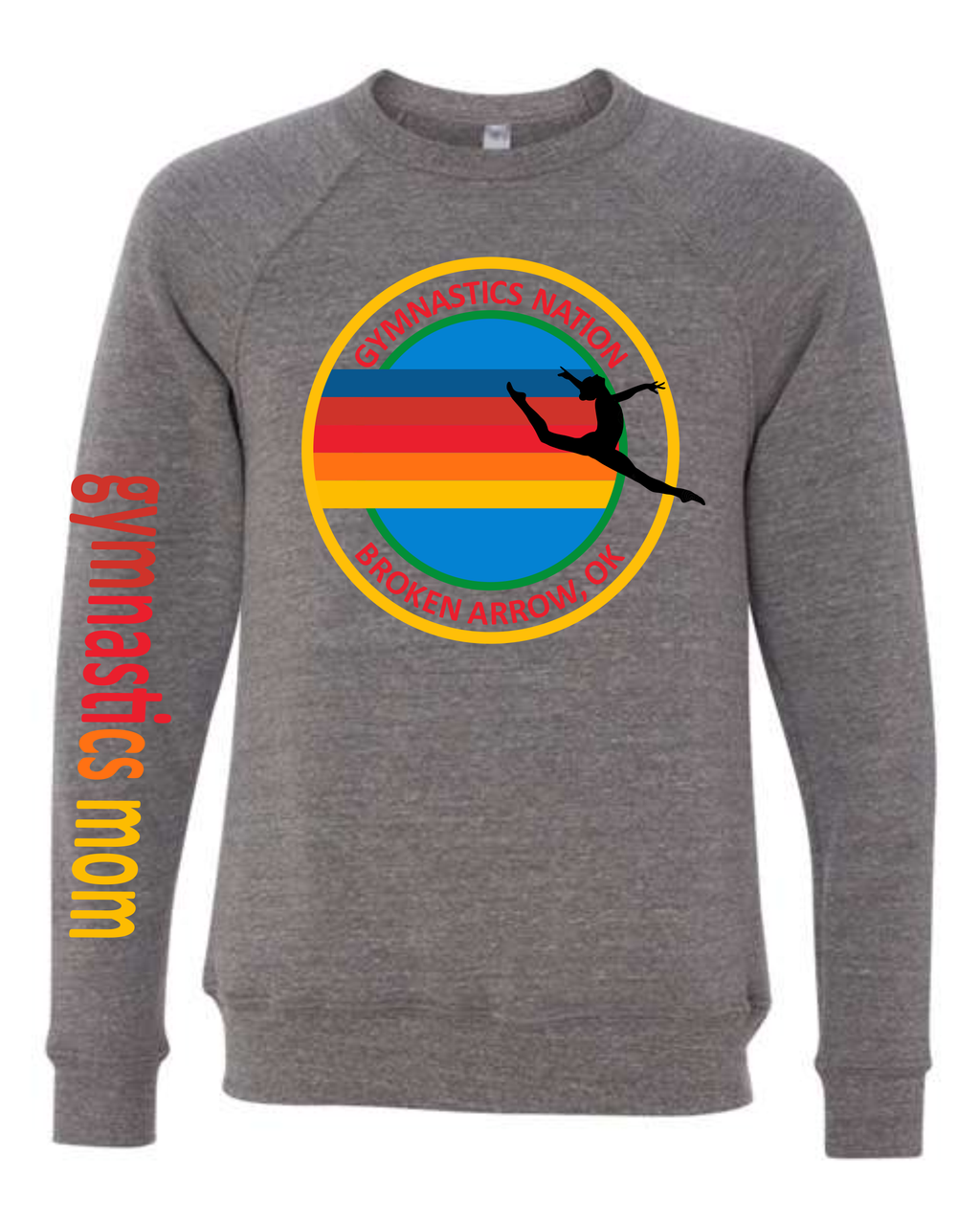 Gymnastics Nation Bella Crew GREY