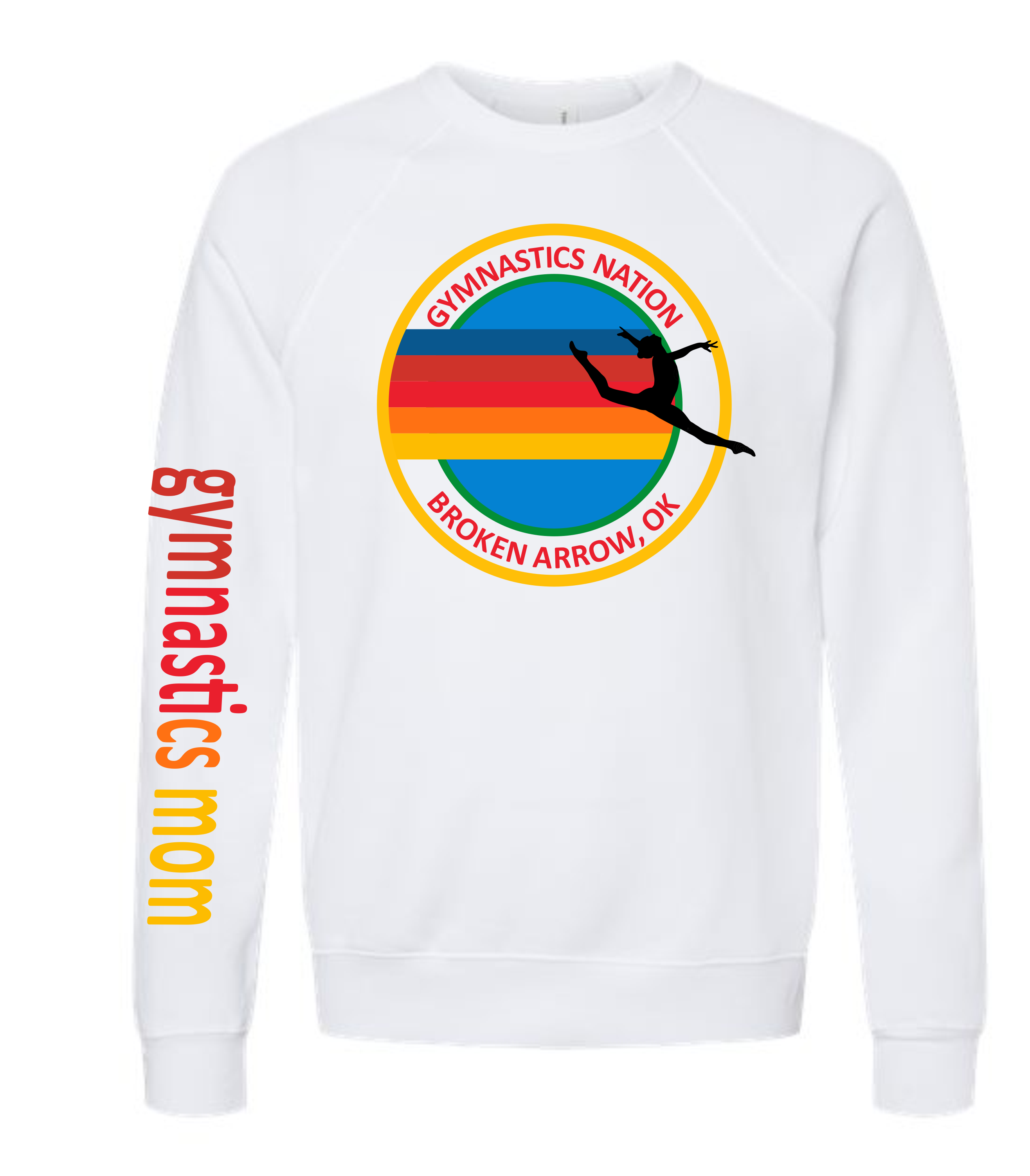 Gymnastics Nation Bella Crew WHITE