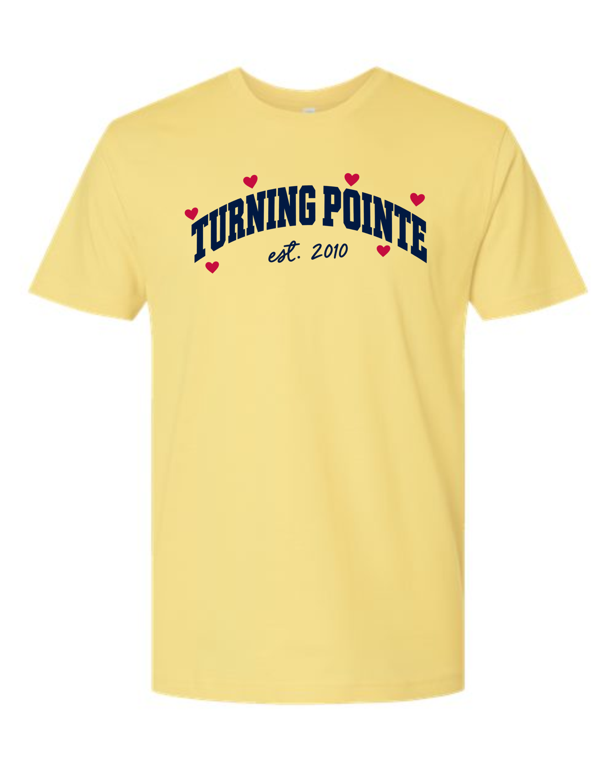 Turning Pointe Heart Tees