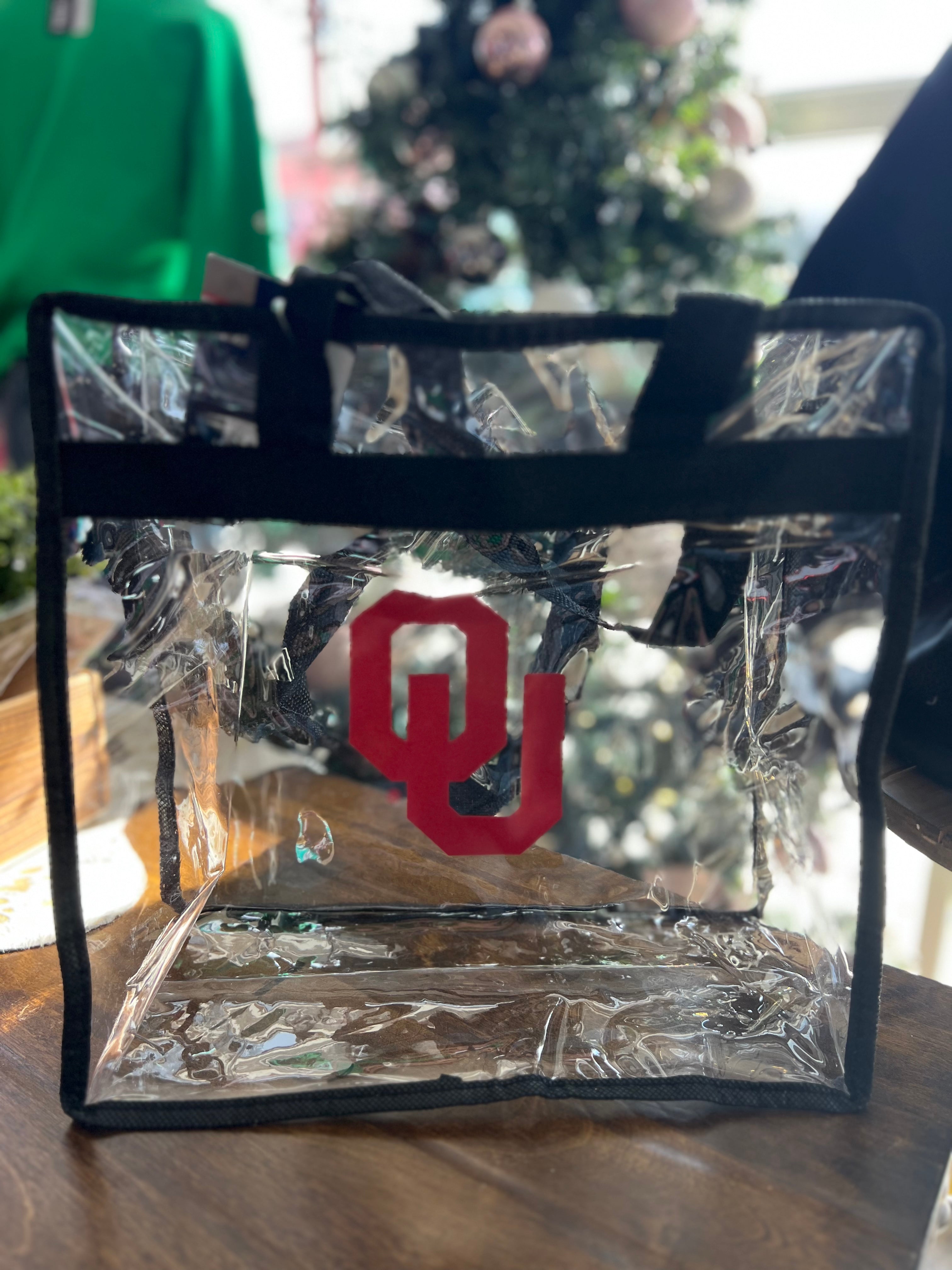 OU Licensed Clear Tote