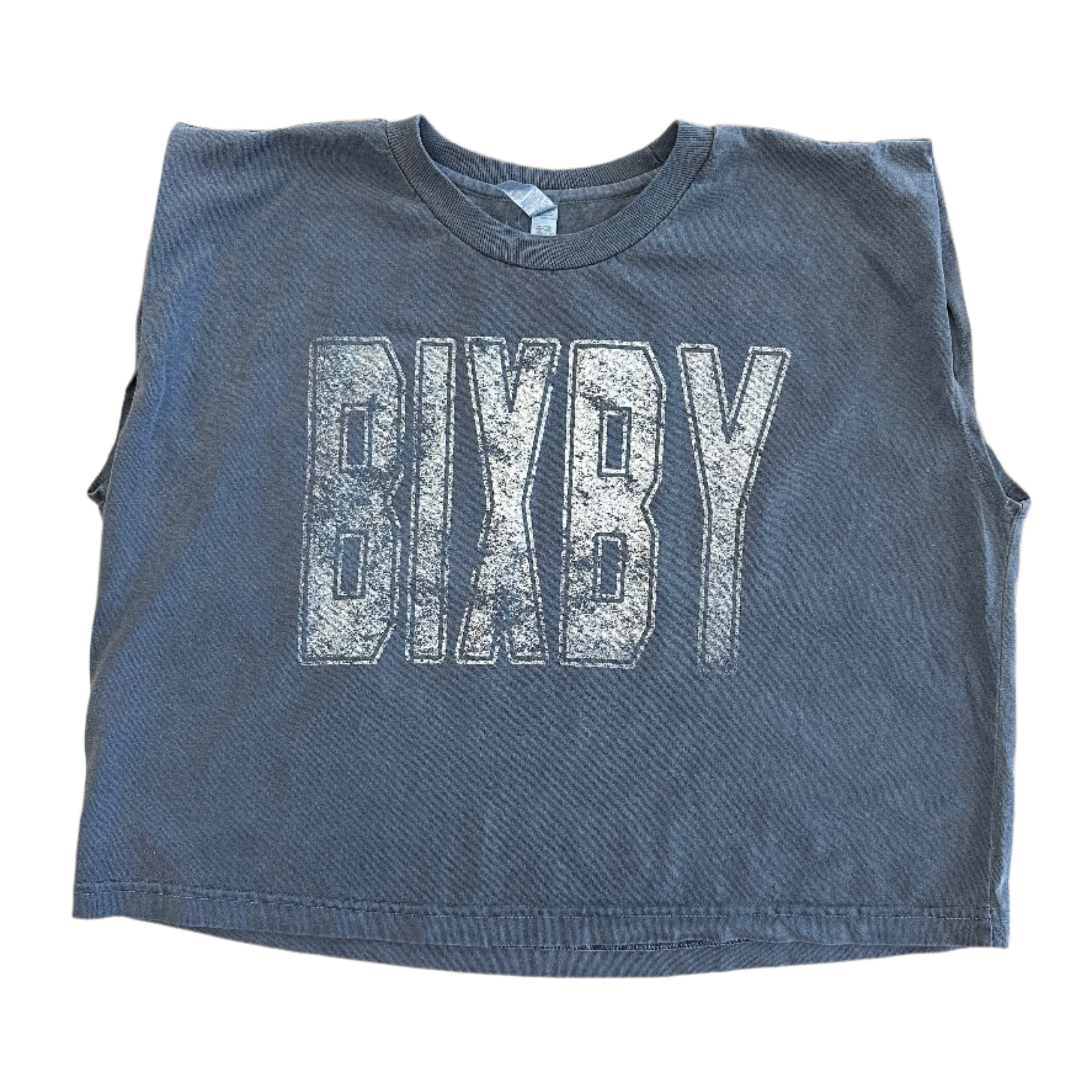BIXBY Boxy Muscle Tee- Navy