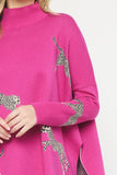 Hot Pink Cheetah Sweater