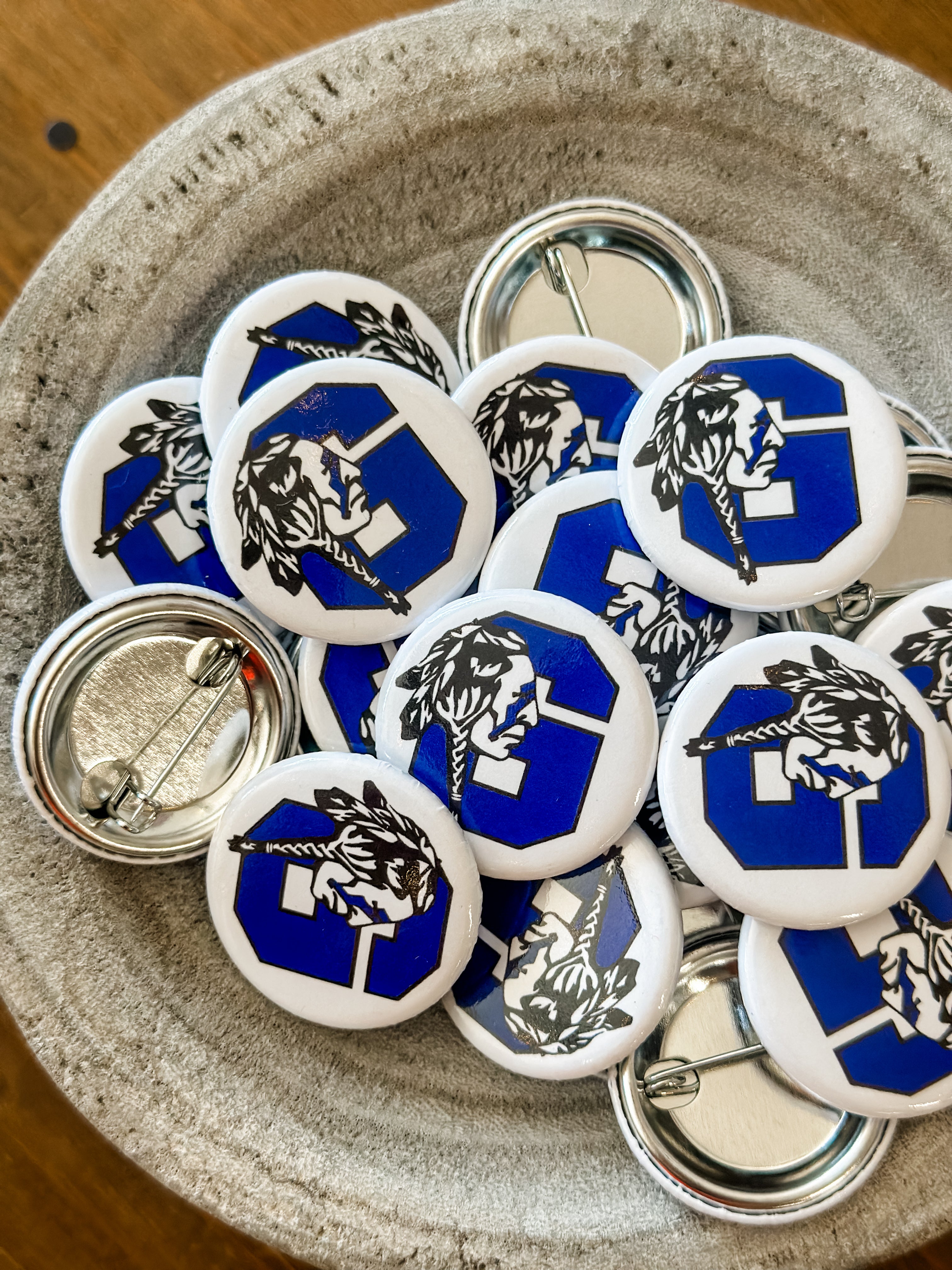 Glenpool Pins / Buttons