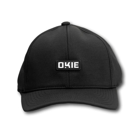 Okie Kinsey Ponytail Hat- Black