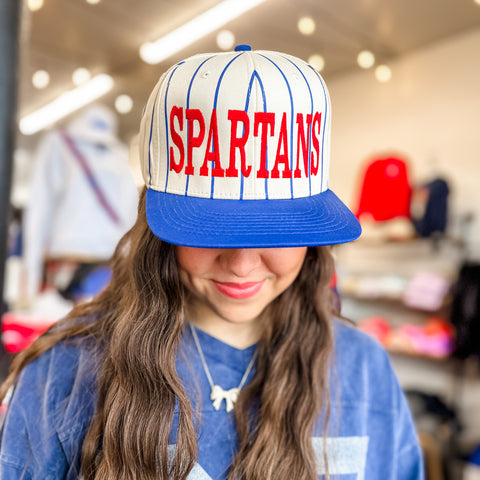 Spartans Pinstripe Cap ROYAL