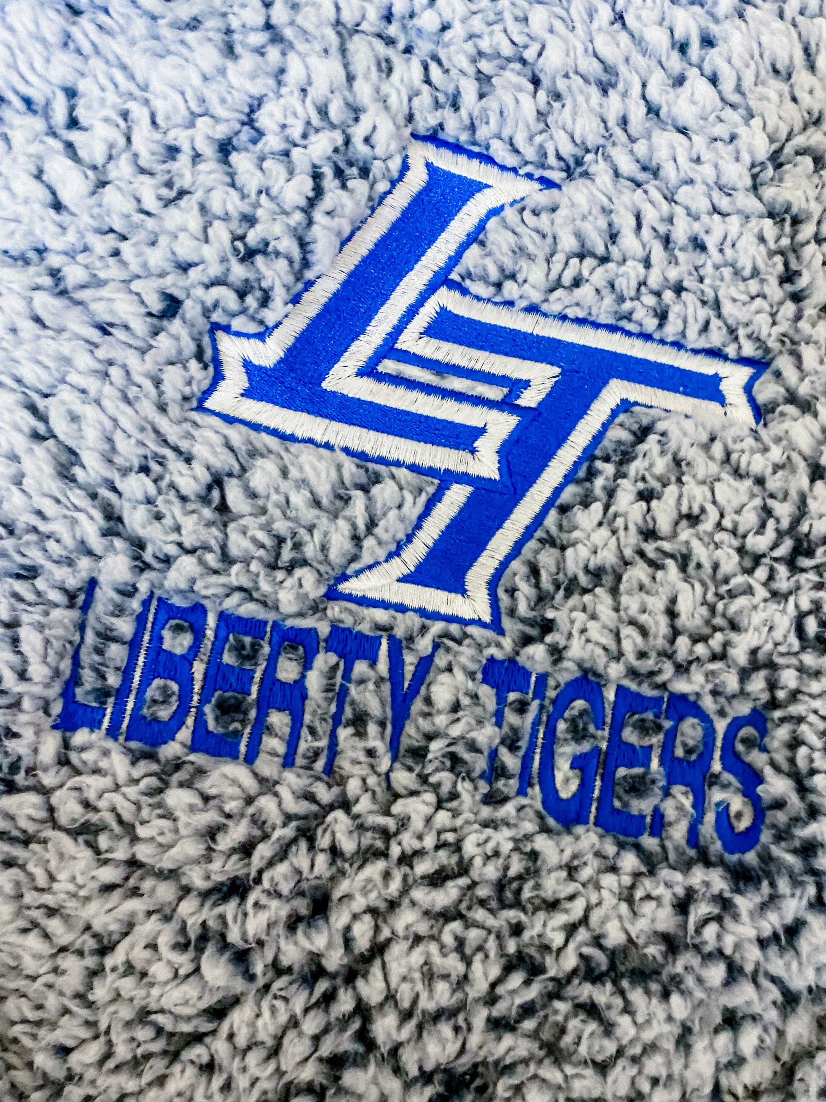 Liberty Sherpa Throw Blanket