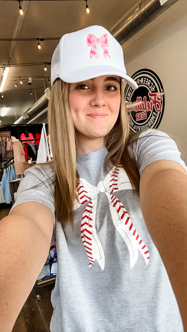 Baseball Bow T-Shirt
