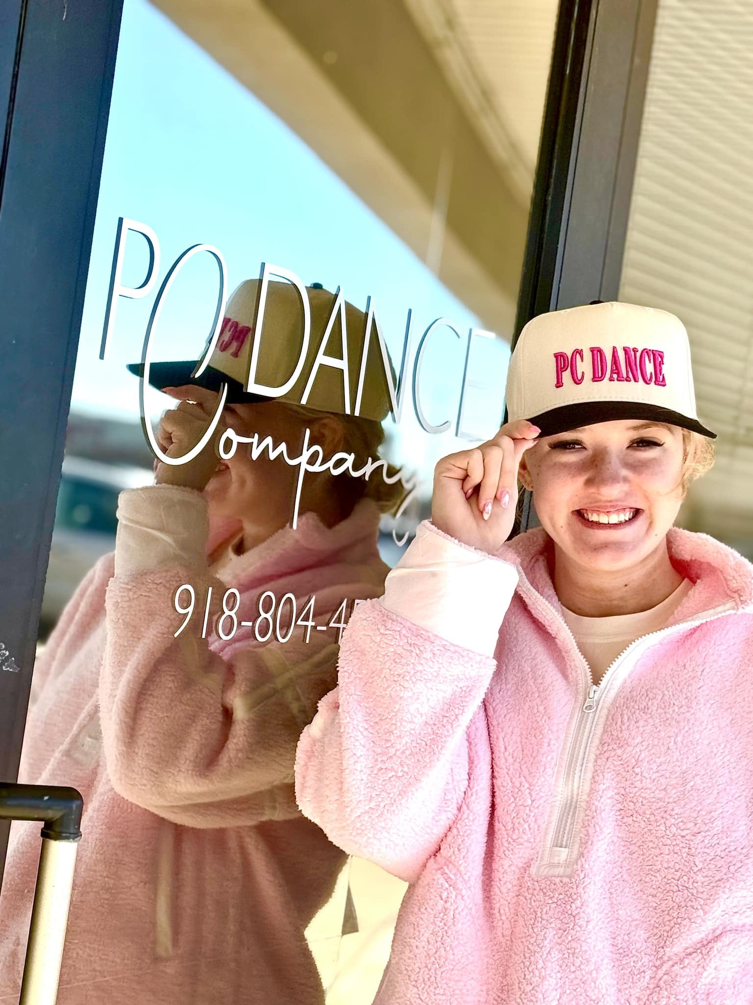 PC Dance PUFF Embroidered Hat (FUCHSIA)