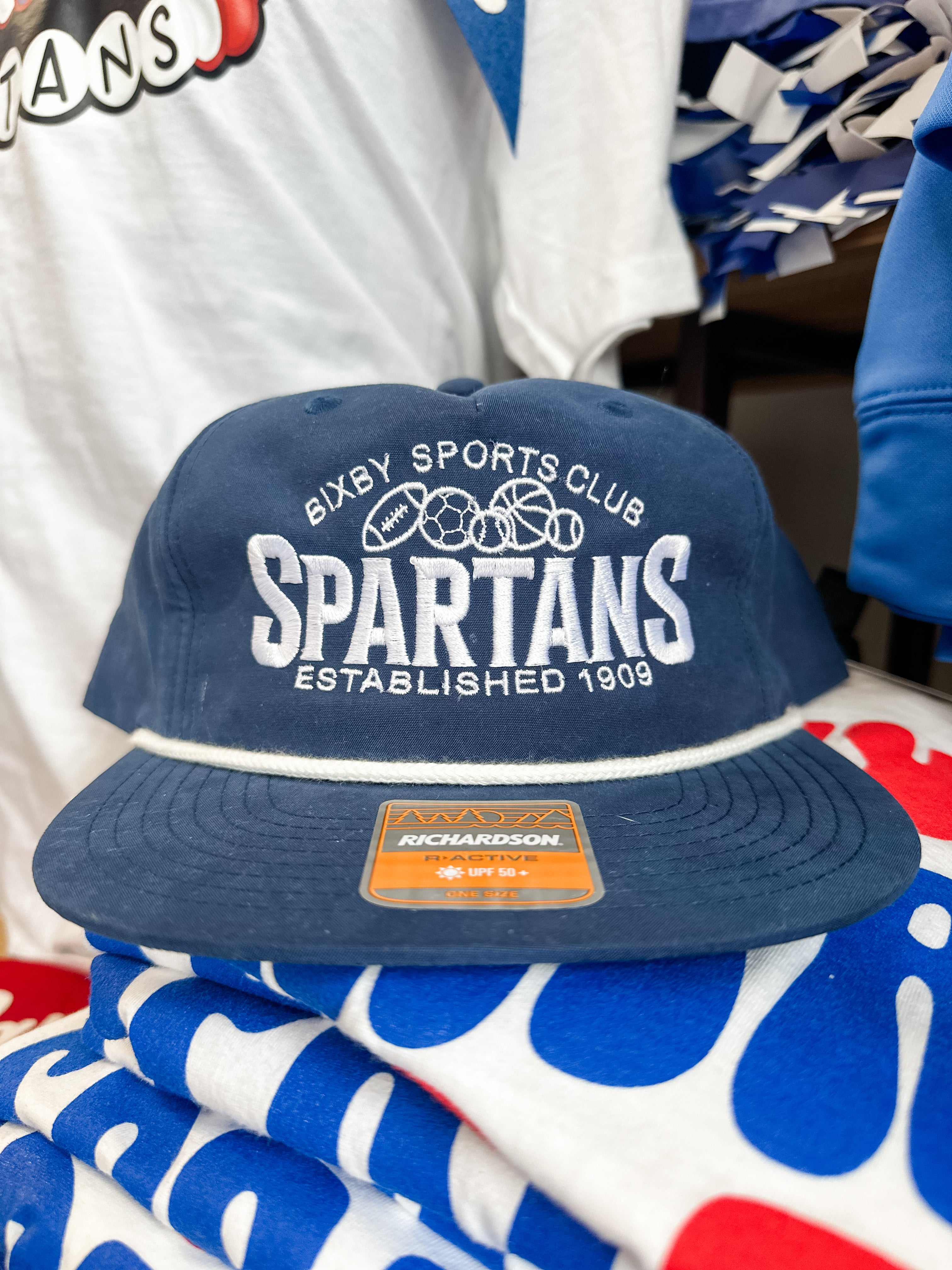 Bixby Sports Club Flat Bill Hat