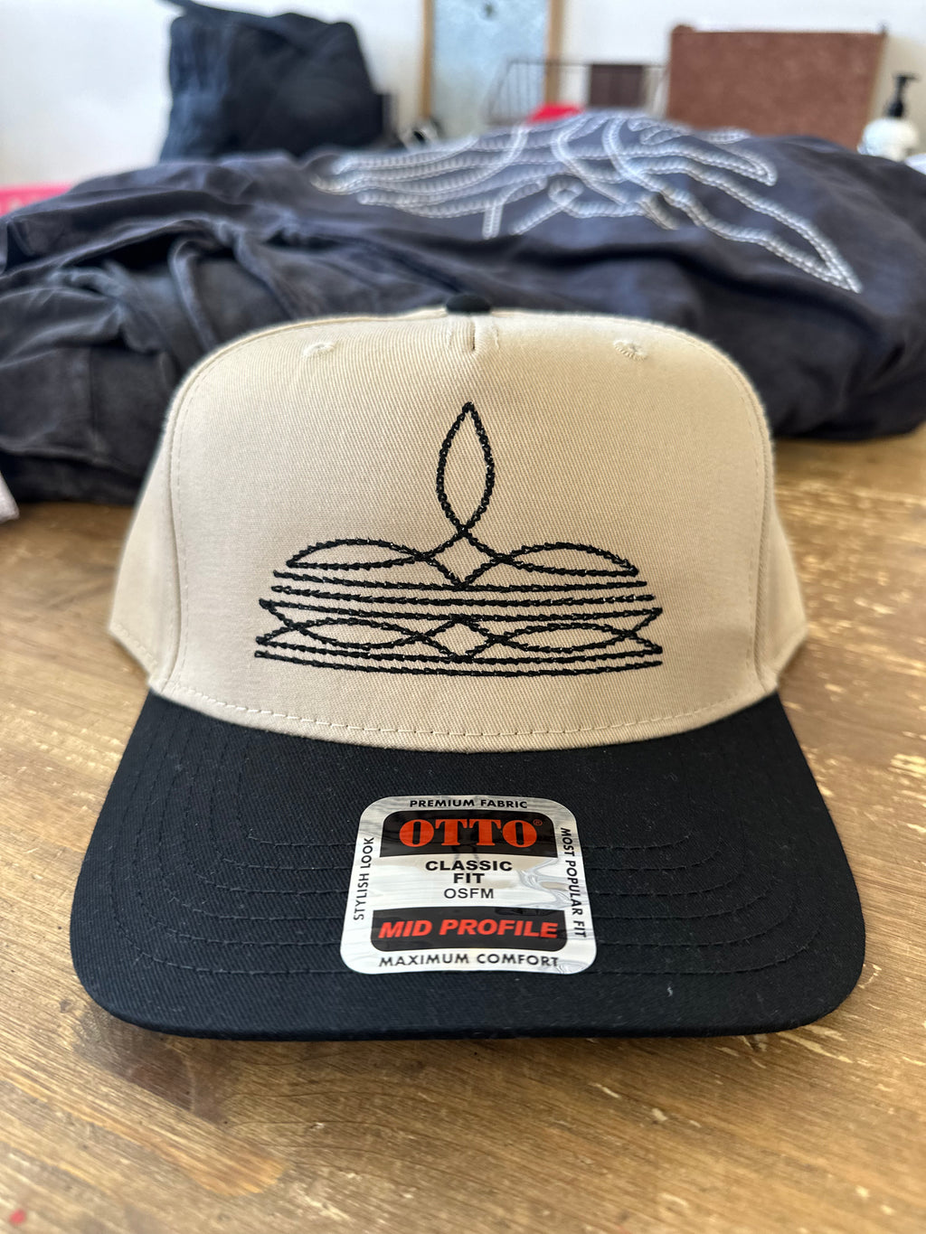 Boot Stitch Structured Hats