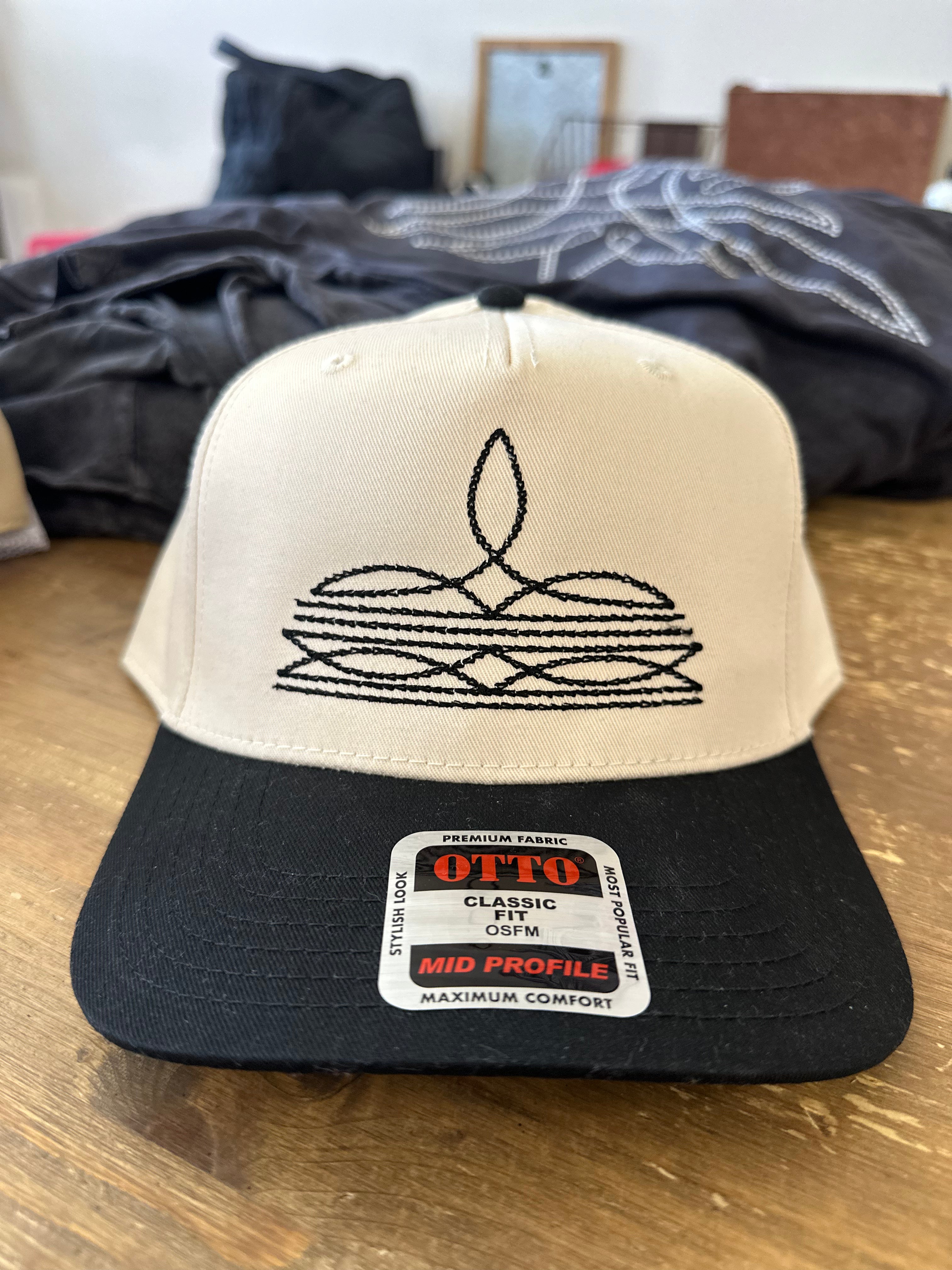 Boot Stitch Structured Hats