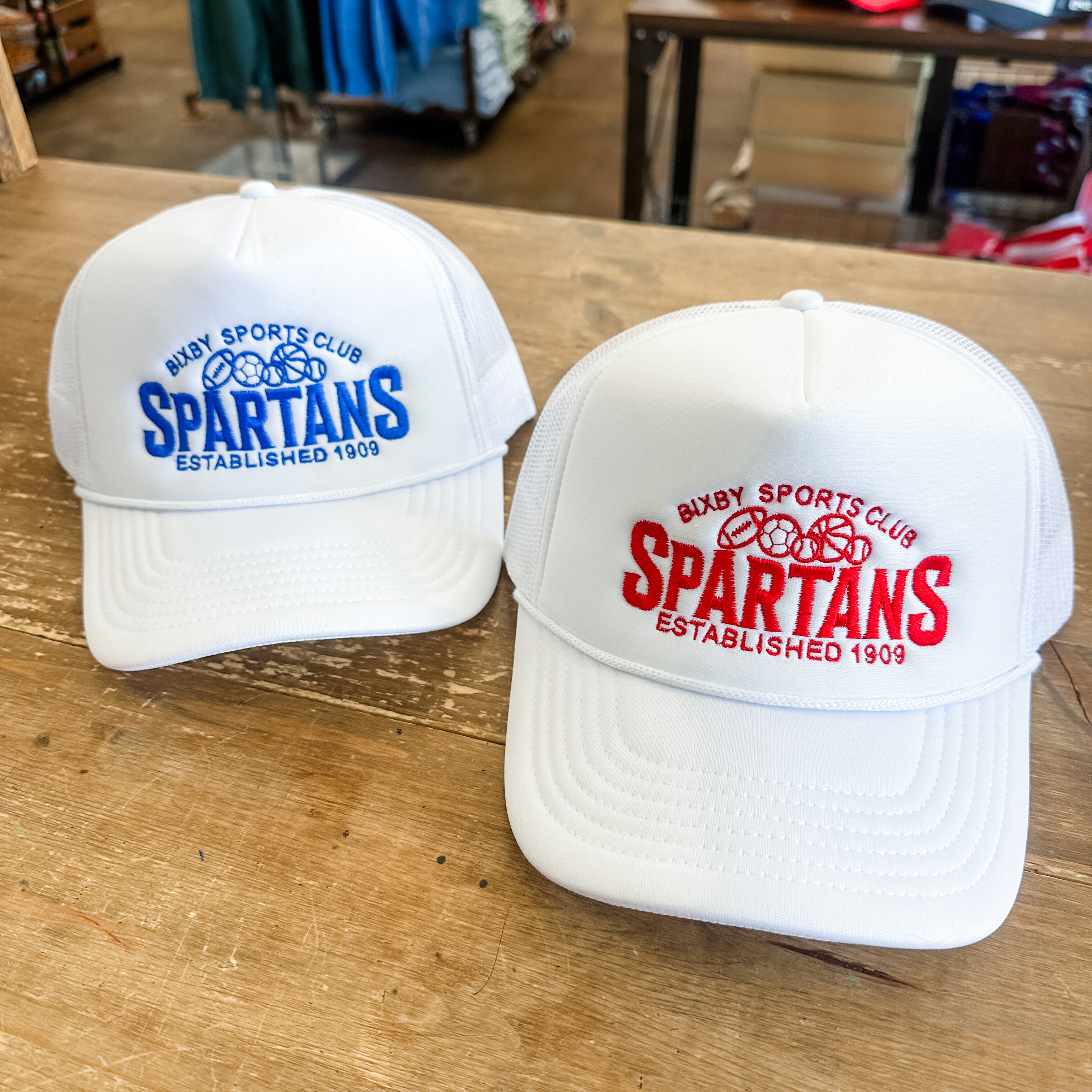 Bixby Sports Club Foam Trucker Hats