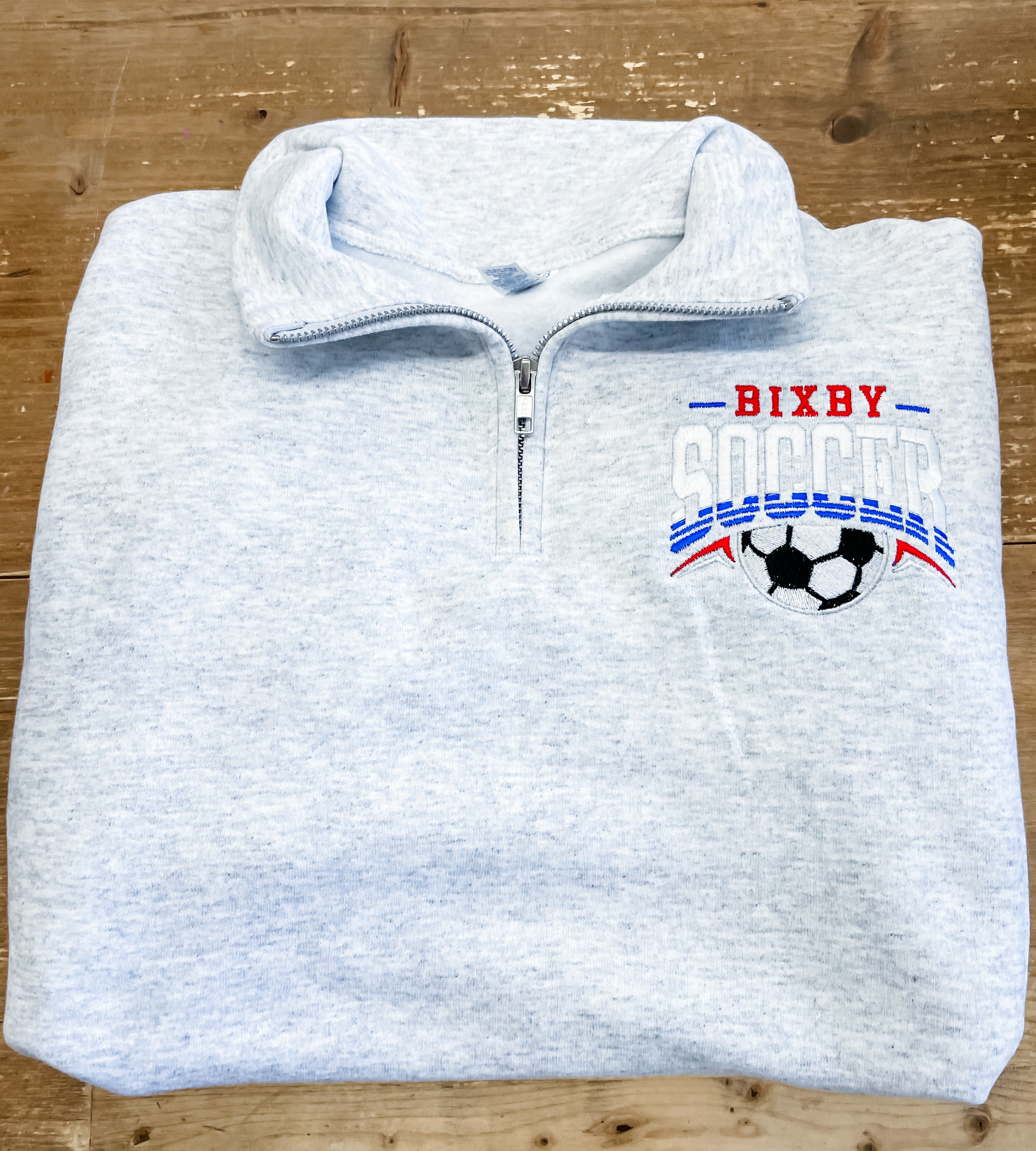 Bixby Soccer Quarter Zip Sweatshirt