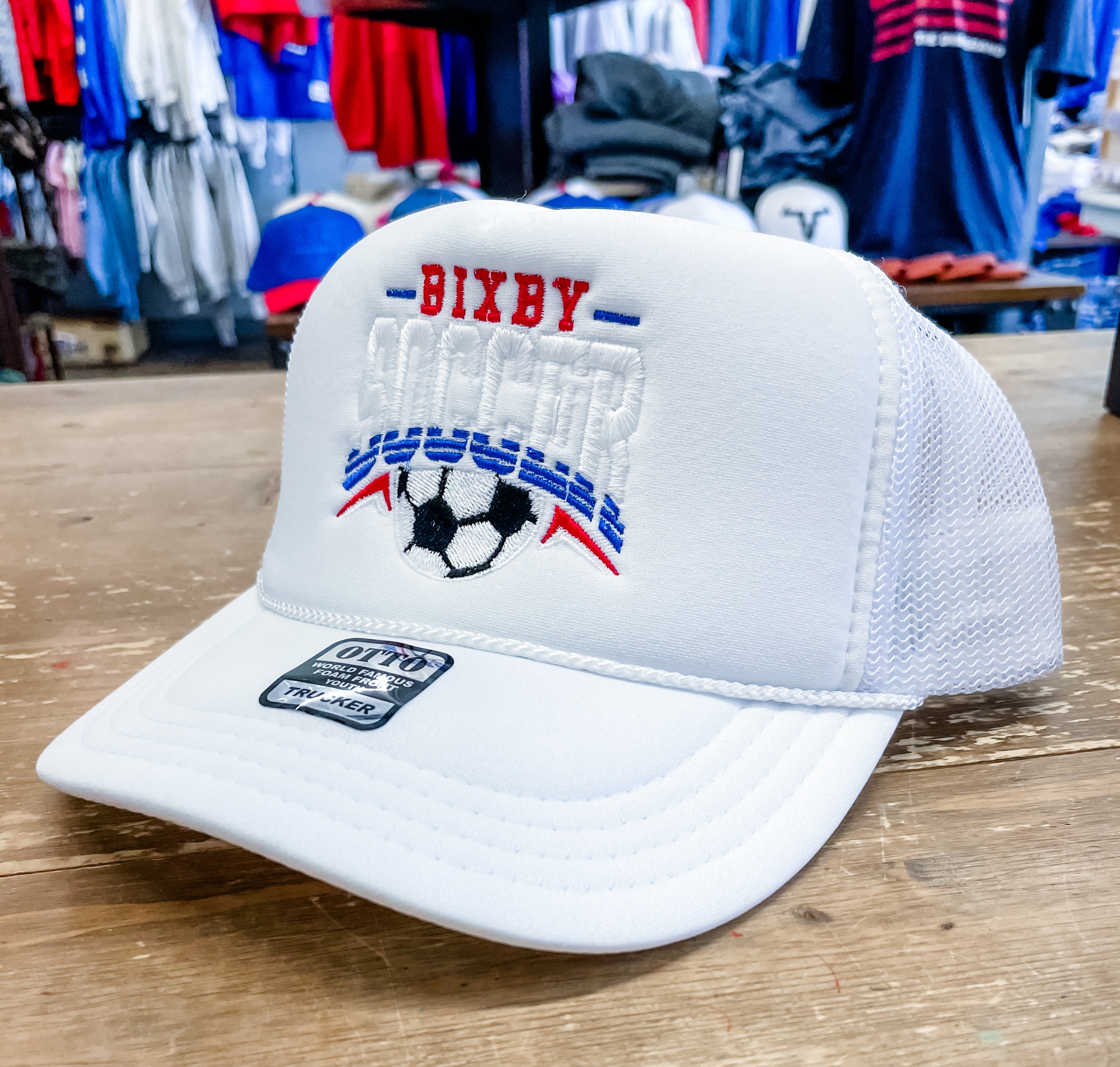Bixby Soccer Foam Trucker Hats